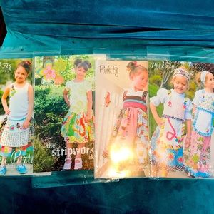 Lot of 4 Pink Fig sewing patterns new in package